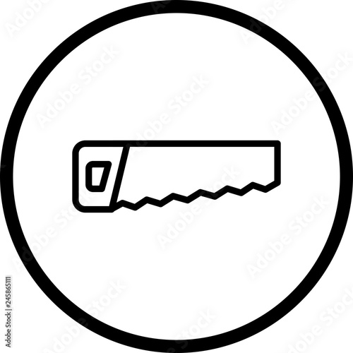 Vector Saw Icon