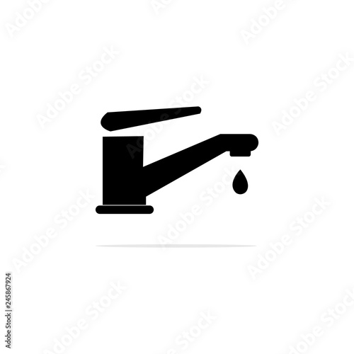 faucet Icon. Vector concept illustration for design.
