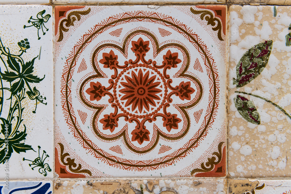 Hand made tiles in Portugal Hand made tiles in Portugal