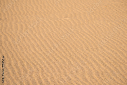 Sand of a beach with line pattern