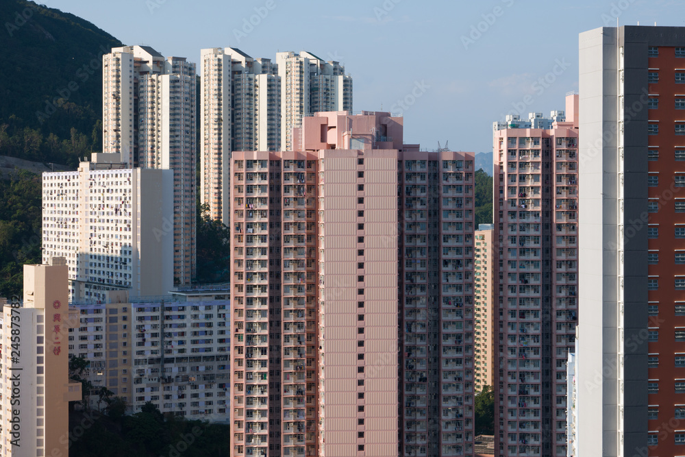 Gebäude in Hong Kong 