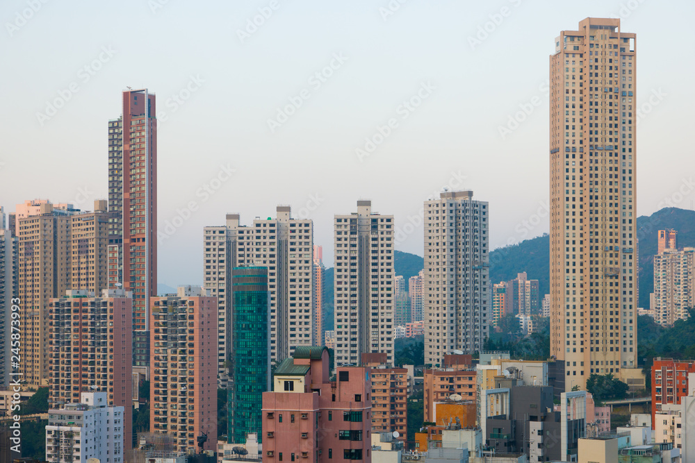 Gebäude in Hong Kong