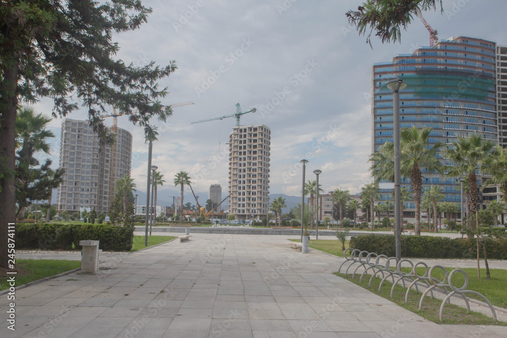new buildings, Batumi is Georgia's second largest city