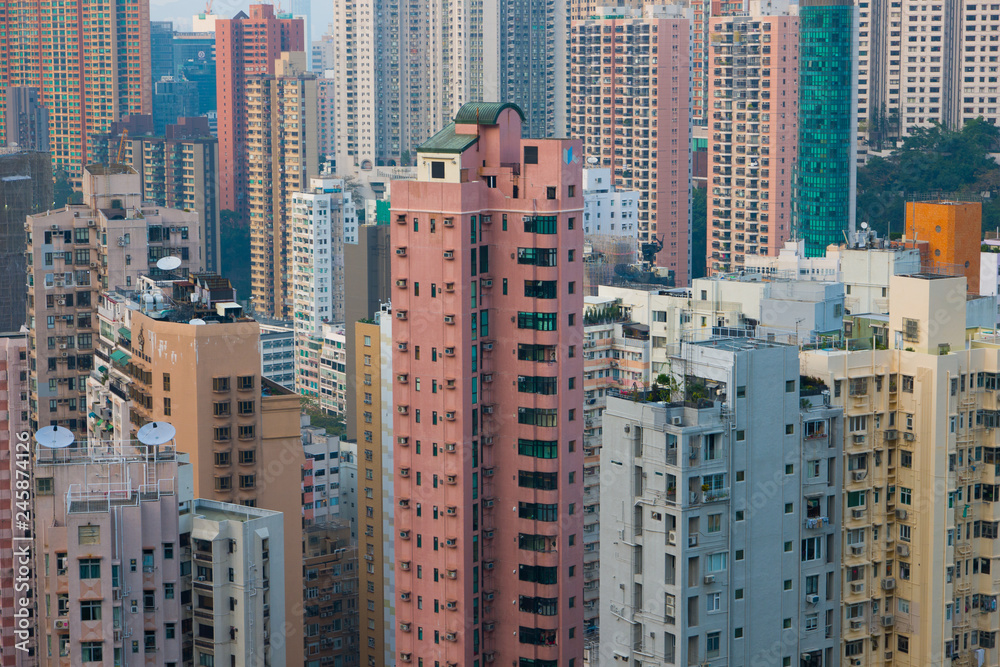 Gebäude in Hong Kong
