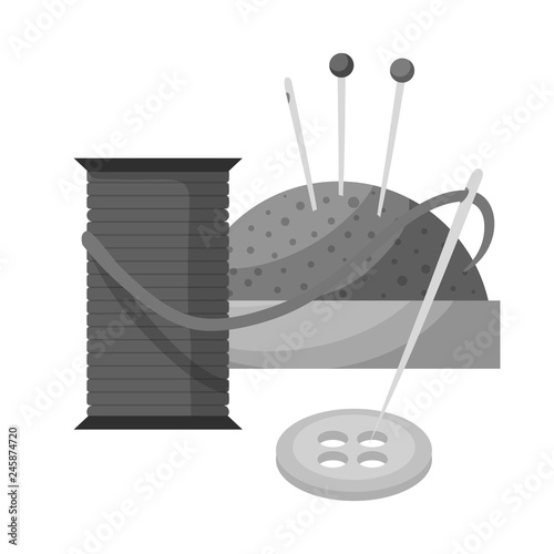 Vector design of laundry and clean icon. Collection of laundry and clothes stock vector illustration.