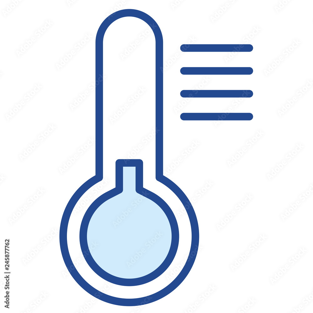 Thermometer, Winter, Wetter Vector Icon Illustration Thermometer, Winter, Wetter Vector Icon Illustration