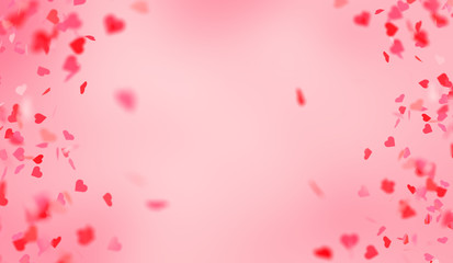 Falling hearts for Valentine’s day