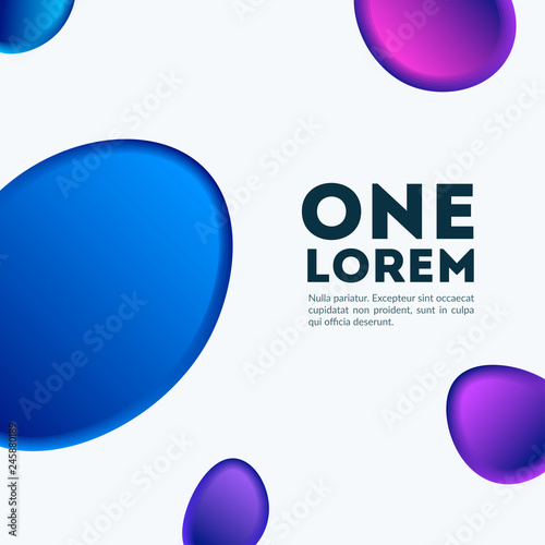 Abstract design of vector elements for graphic template. Modern background. Colourful smooth lines for business branding, website sale, marketing, discount, offer.