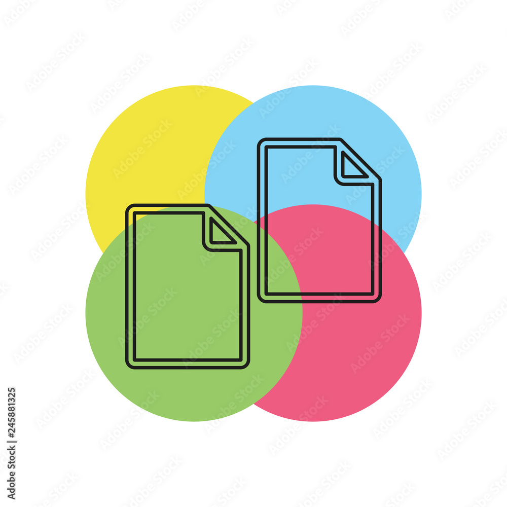 Copy or Duplicate document icon Copy or Duplicate document icon