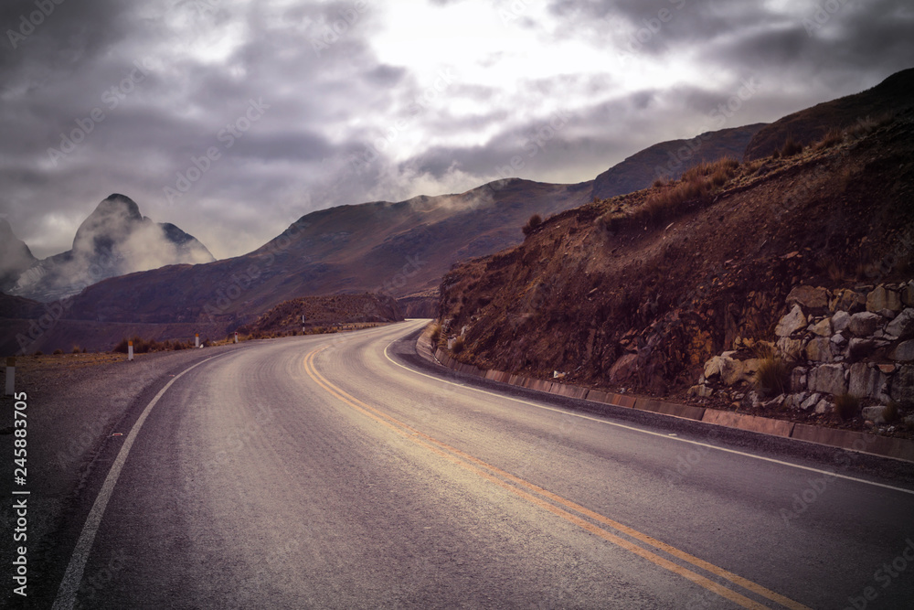 Road in mountains Road in mountains