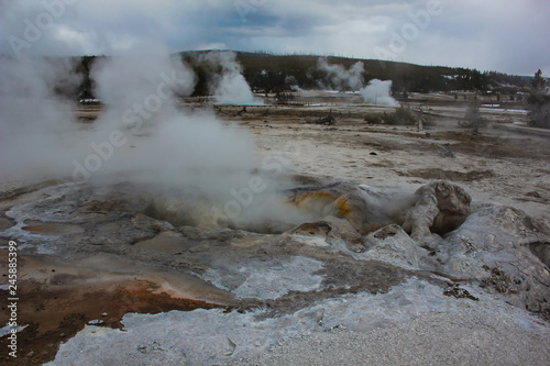 geyser basin