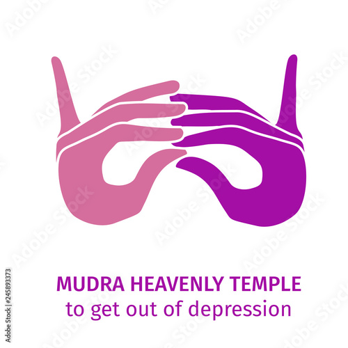 mudra heavenly temple to get out of depression