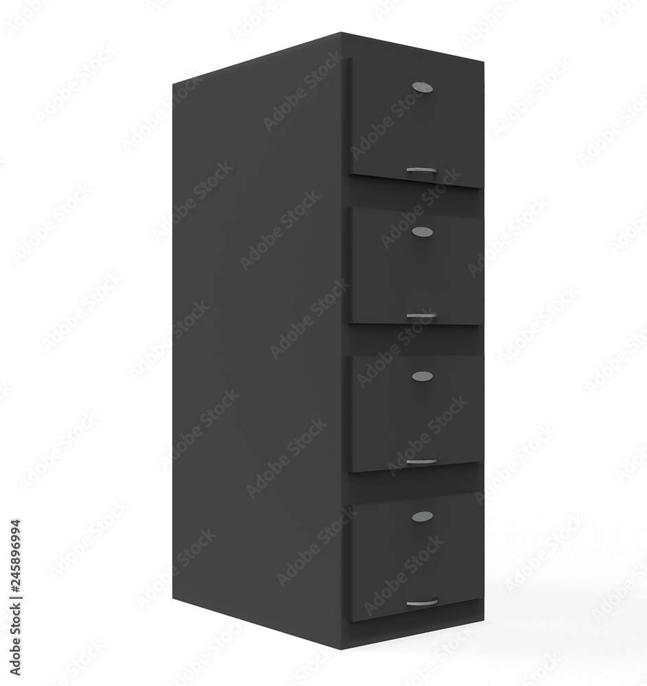 file cabinet 3d illustration file cabinet 3d illustration