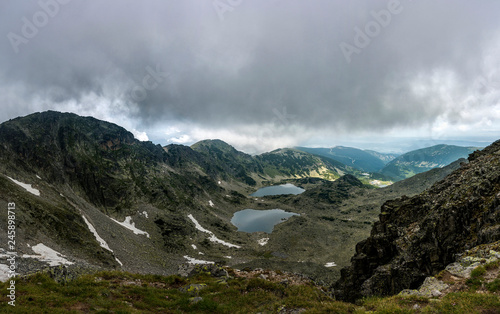 View from the highest peak in Bulgaria - Musala