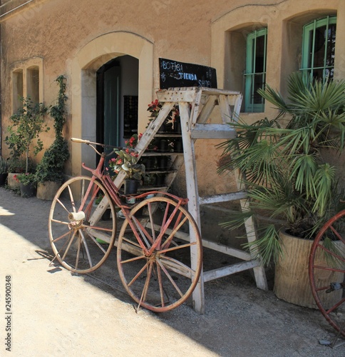 foto de bicicleta antigua