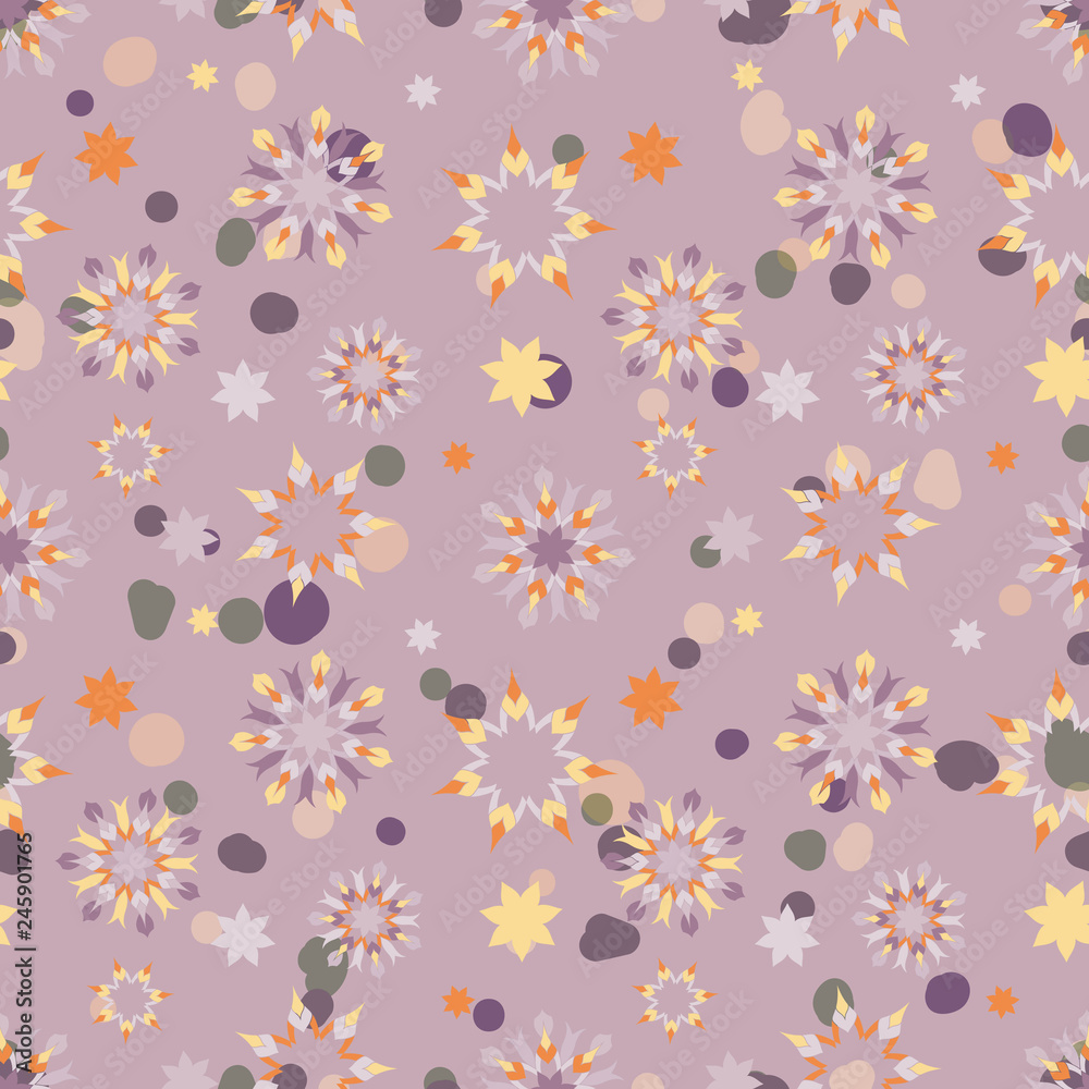 Abstract seamless background of abstract patterns Abstract seamless background of abstract patterns