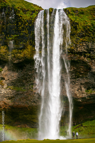 Seljalandsfoss Waterfall  Iceland