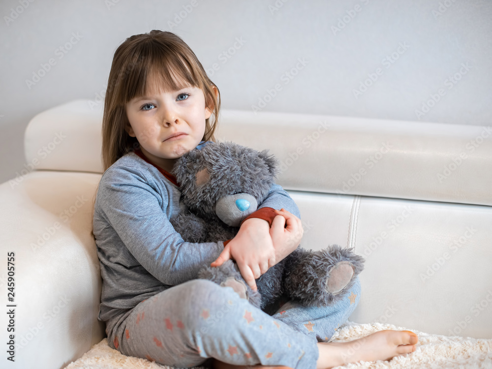 A little girl is crying A little girl is crying