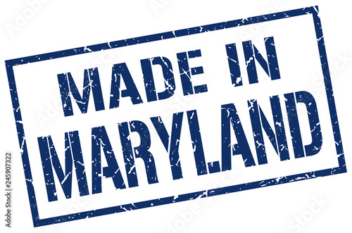 made in Maryland stamp