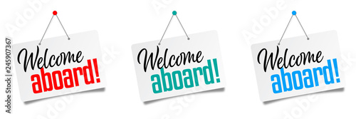 Welcome aboard !