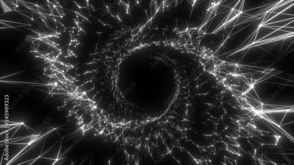 Time Travel Vortex Spiral Tunnel | Portal to Multiple Dimensions | 4th Dimension | Space-Time Continuum Visual Effect | Animated Motion Background.Seamless loop.