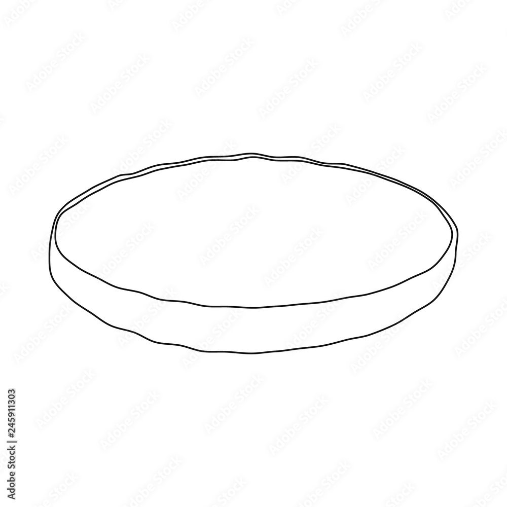 Isolated object of burger and sandwich sign. Collection of burger and slice stock symbol for web. Isolated object of burger and sandwich sign. Collection of burger and slice stock symbol for web.