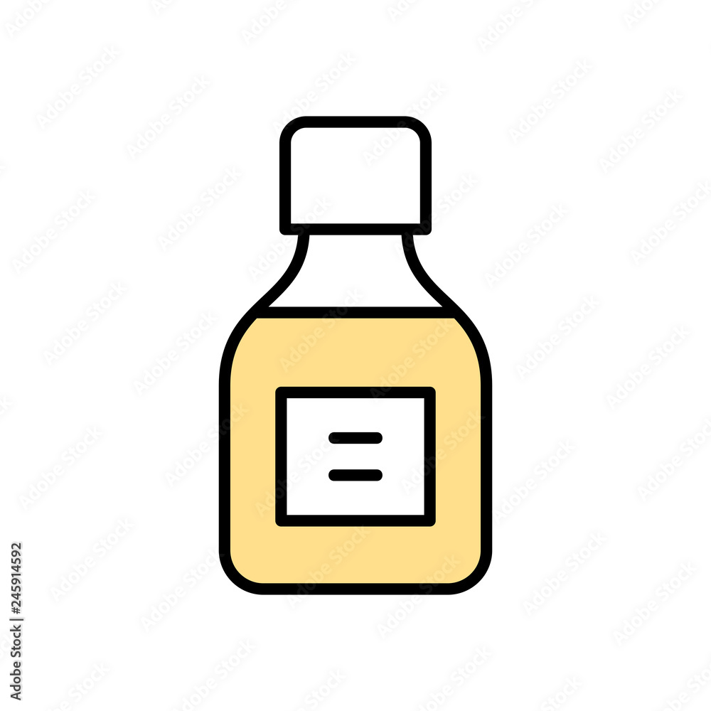 Medication Icon. isolated on white background Medication Icon. isolated on white background