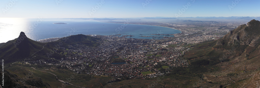 Garden Route Tour Südafrika Panorama von Kapstadt
