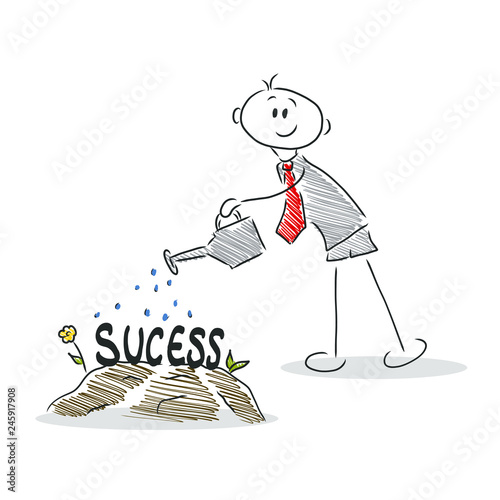 career and growth concept