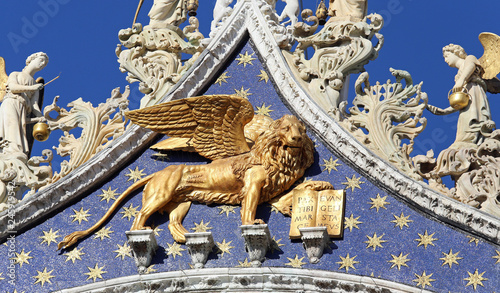Winged lion of the Basilica