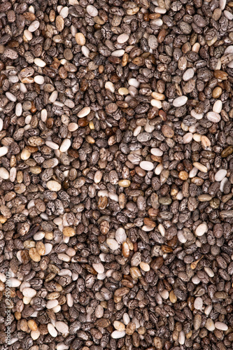 chia seeds closeup
