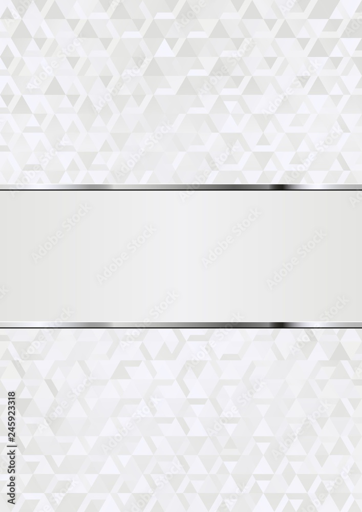 Fototapeta premium glossy geometrical pattern with copy space