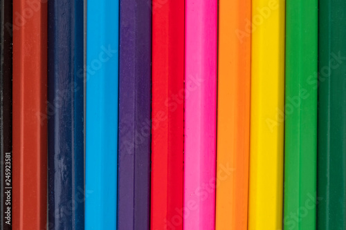 Multicolored slate pencils