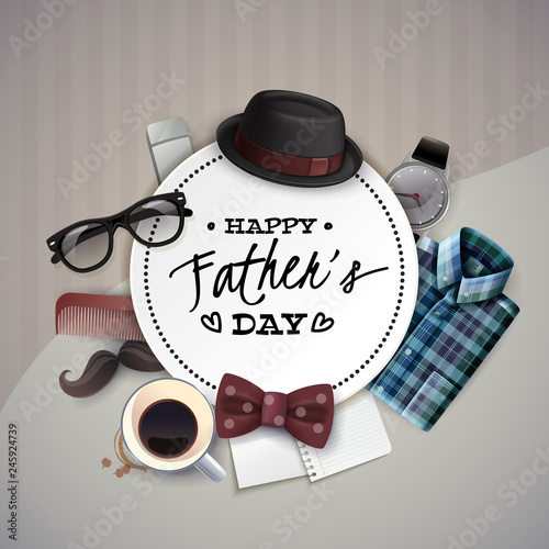 Fathers Day Frame Composition 