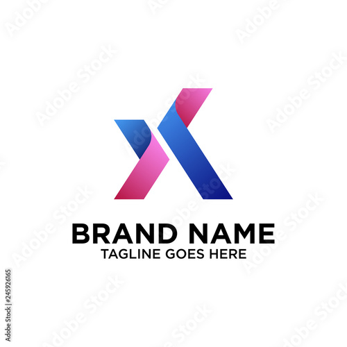 Free Download Initial X Logo Design Inspiration - GFXLoad