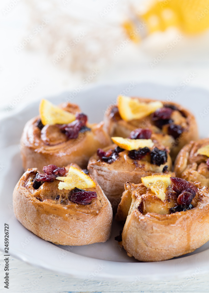Sweet rolled buns, Danish Pastry Sweet rolled buns, Danish Pastry