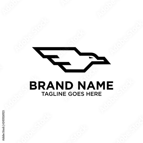 Eagle Logistics Logo Design Inspiration
