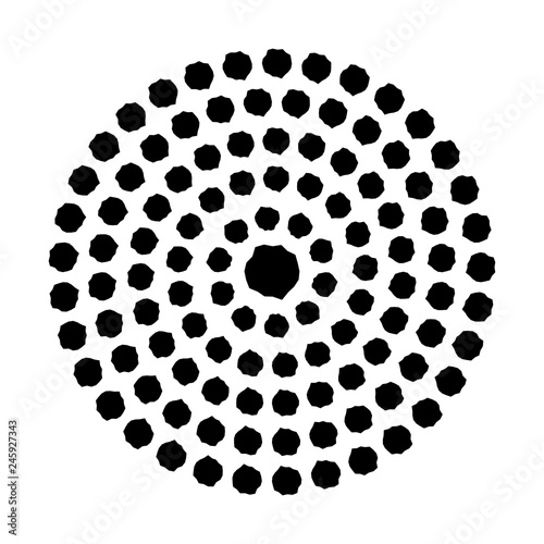 Sun icon. Sun symbol for design. Vector and illustration print.