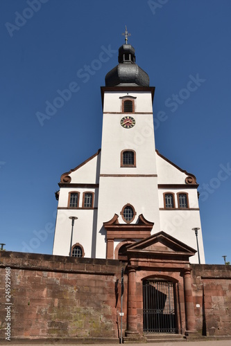 Katholische Kirche St. Laurentius in Dahn ,Germany,2017