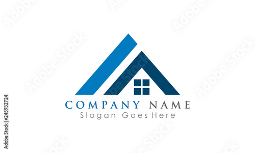 home triangle logo icon