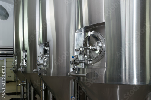 Stainless steel for lager beer