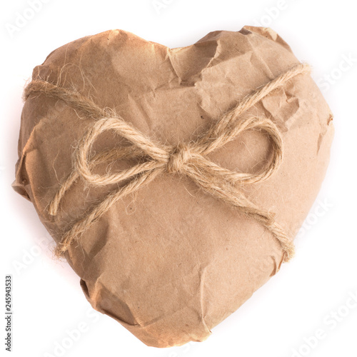 Heart in Wrapping Paper