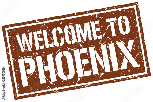 welcome to Phoenix stamp