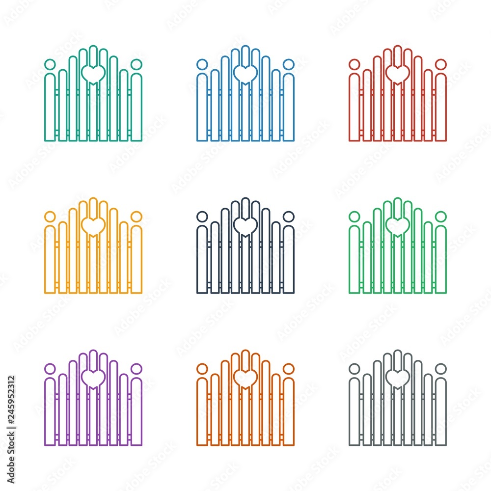 gate icon white background gate icon white background