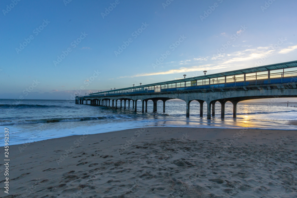 Sunset at the Boscombe Pier