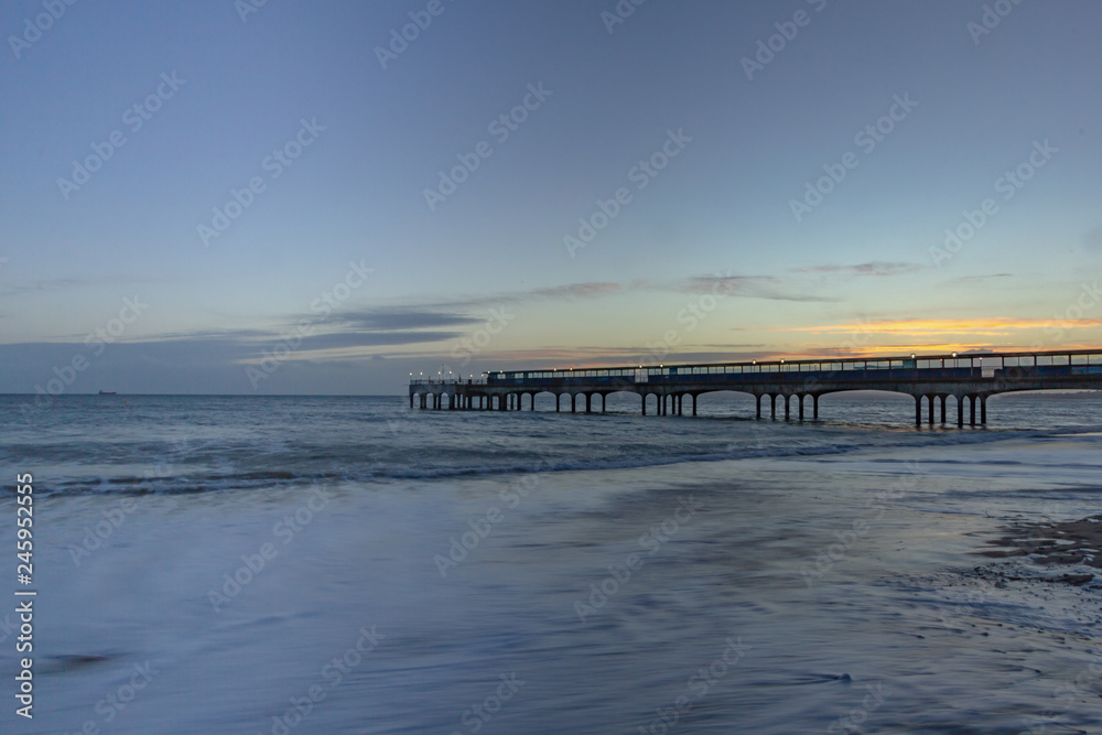 Sunset at the Boscombe Pier