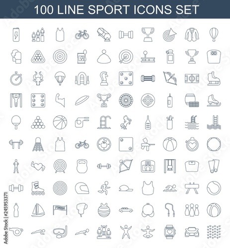 100 sport icons