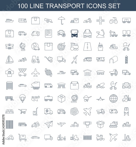 transport icons