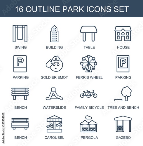 park icons