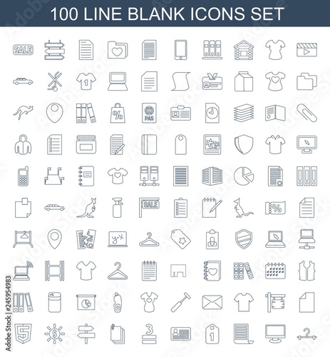 blank icons